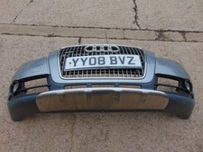 Audi A6 Grey bumper Allroad C6 06-09 Front grill Washer jets fog lights LY7G