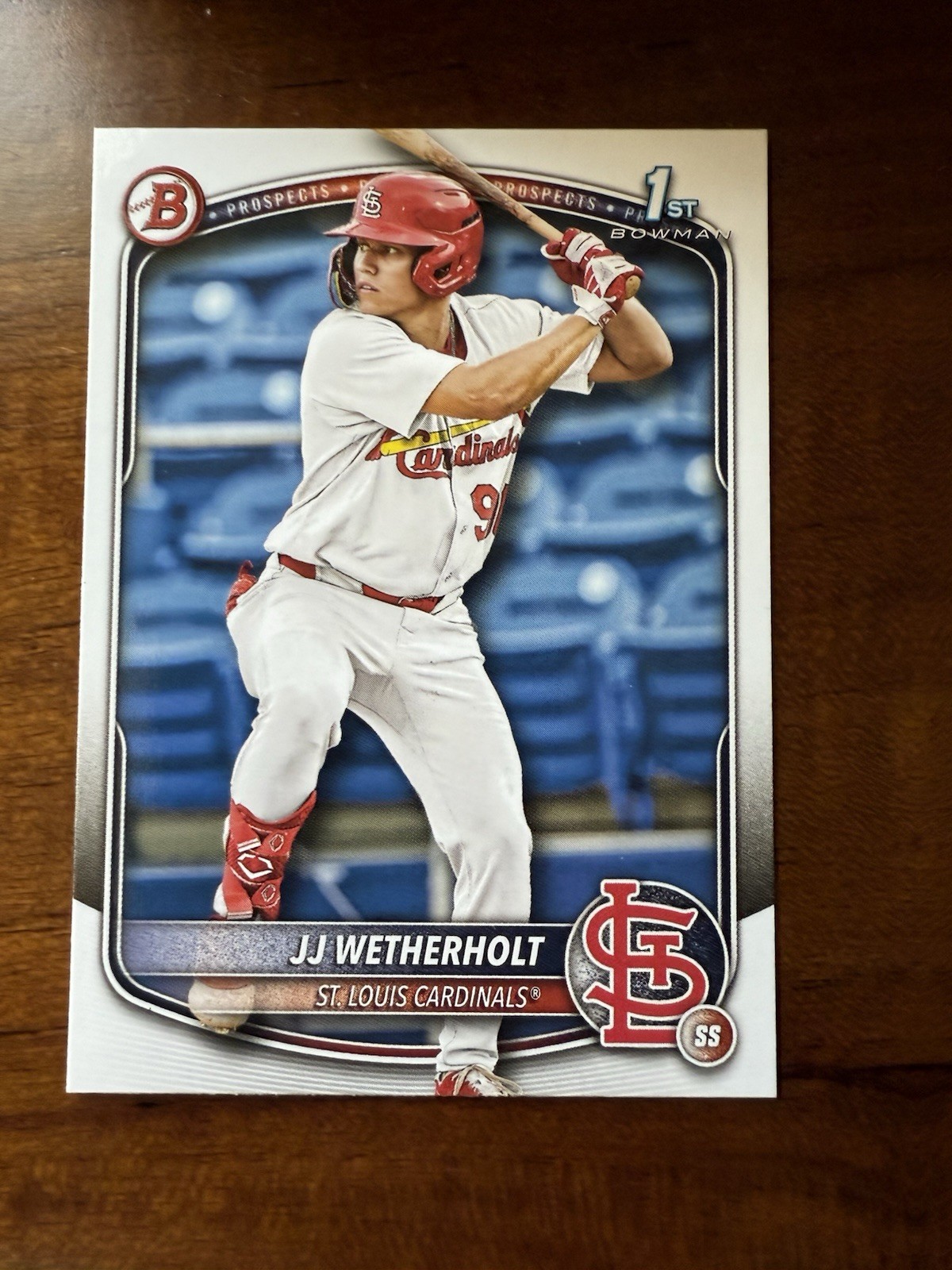 2025 Bowman - Prospects JJ Wetherholt #BP-22 (RC)
