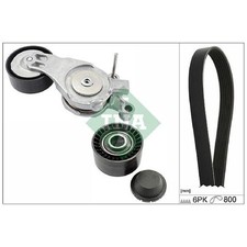 Keilrippenriemensatz für Peugeot 1007 KM 107 PM 206 2A/C CC 2D SW 2E/K | 238095