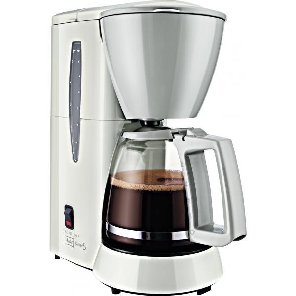 Macchina Caffè Americano Melitta Single 5 M720-1/1 - Bianco Compatto