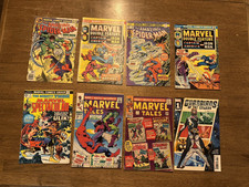 Marvel Comic Book Lot 8 , Spiderman, Guardians 1966 -2019