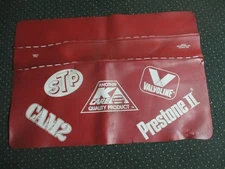 Vintage GM Ford Mopar Fender Cover "Used" STP Valvoline CAM2 Prestone Look Read