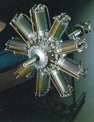 Hasegawa 1/8 Clerget 9B Rotary Aircraft Engine SP286 Model Kit 13+ #27