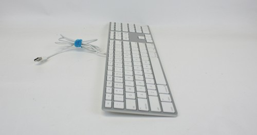 Apple A1243 Wired USB Keyboard w/ Numeric Keypad for iMac, Mac Mini - Picture 4 of 4
