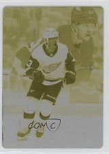 2023-24 Fleer Ultra Showtime Printing Plate Yellow 1/1 Lucas Raymond #7 13yx