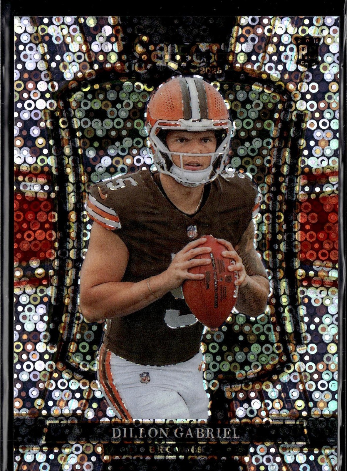 2025 Panini Select #154 Dillon Gabriel Disco Prizm