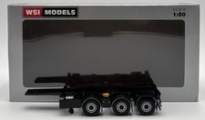 WSI 03-2020 1:50 2Connect Combi Trailer 1+3 Skeletal Trailer 3 Axle "Broshuis"