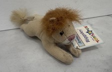 2001 McDonalds Toys "R" Us Toy Animal Alley Plush Riggsley the Lion 4.5"