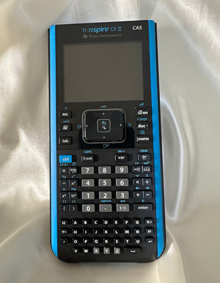 Texas Instruments TI-Nspire CX II CAS Handheld Graphing Calculator LCD Display