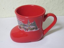 Leipziger Weihnachtsmarkt Tasse Glühweintasse als Stiefel - Leipzig
