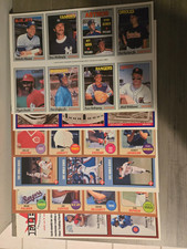 Lot of 6 vintage uncut promo Baseball MLB sheets Griffey, Ripken, Sosa, Thomas