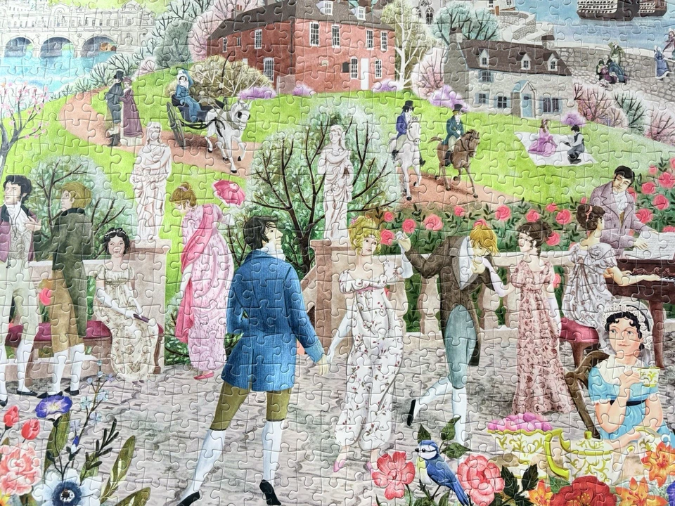 House Of Romance 1000 Pieces Penny Puzzle Hard To Find - COMPLETE  - Image 4 of 4