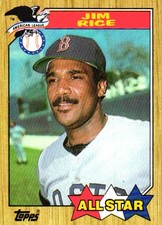1987 Topps #610 Jim Rice