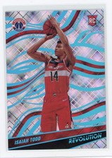 2021-22 Panini Revolution #110 Isaiah Todd Asia Holo Silver #/99