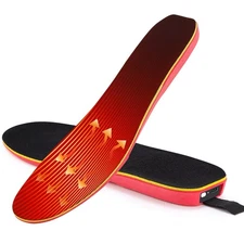 Cuttable Electric Heated Insoles USB Feet Heater Foot Pads Winter Warmer Insole