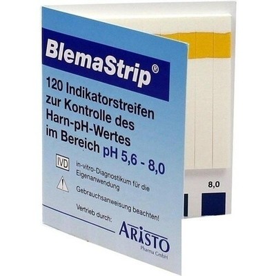 BLEMASTRIP pH 5,6-8,0 Teststreifen, 120 St PZN 09926733