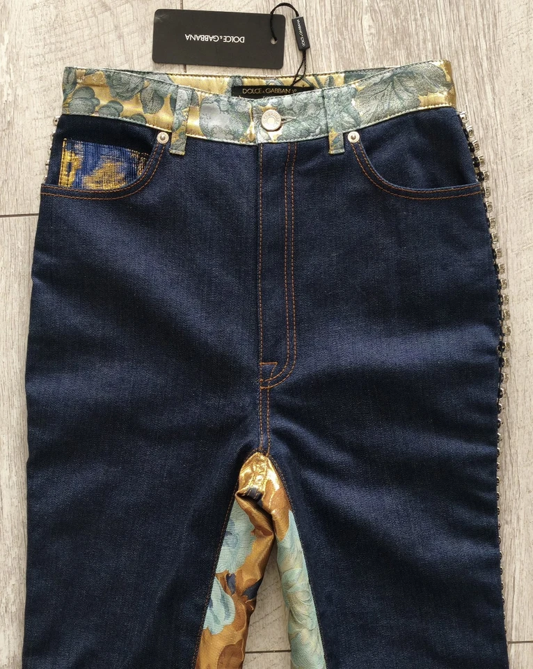 DOLCE & GABBANA Pants FTBOTZ Damenhose Skinny Designer Gr.32 NEU mit ETIKETT - Bild 4 von 4