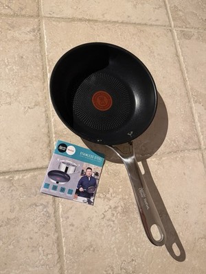 Jamie Oliver, Cooks Classics Direct Stainless Steel Frypan, 20cm