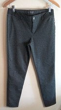 Simply Vera Wang Skinny Charcoal Mid Rise Slim Pants Slacks Medium 28" inseam