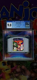 Banjo-Kazooie Not For Resale NFR Cartridge N64 CGC Graded 9.0 NOT PSA/WATA/VGA