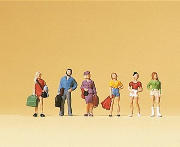 Preiser 79023 N Scale Passengers Teenagers