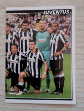 2010-11 Panini Calciatori SQUADRA JUVENTUS DESTRA #243 Figurina ESAURITA