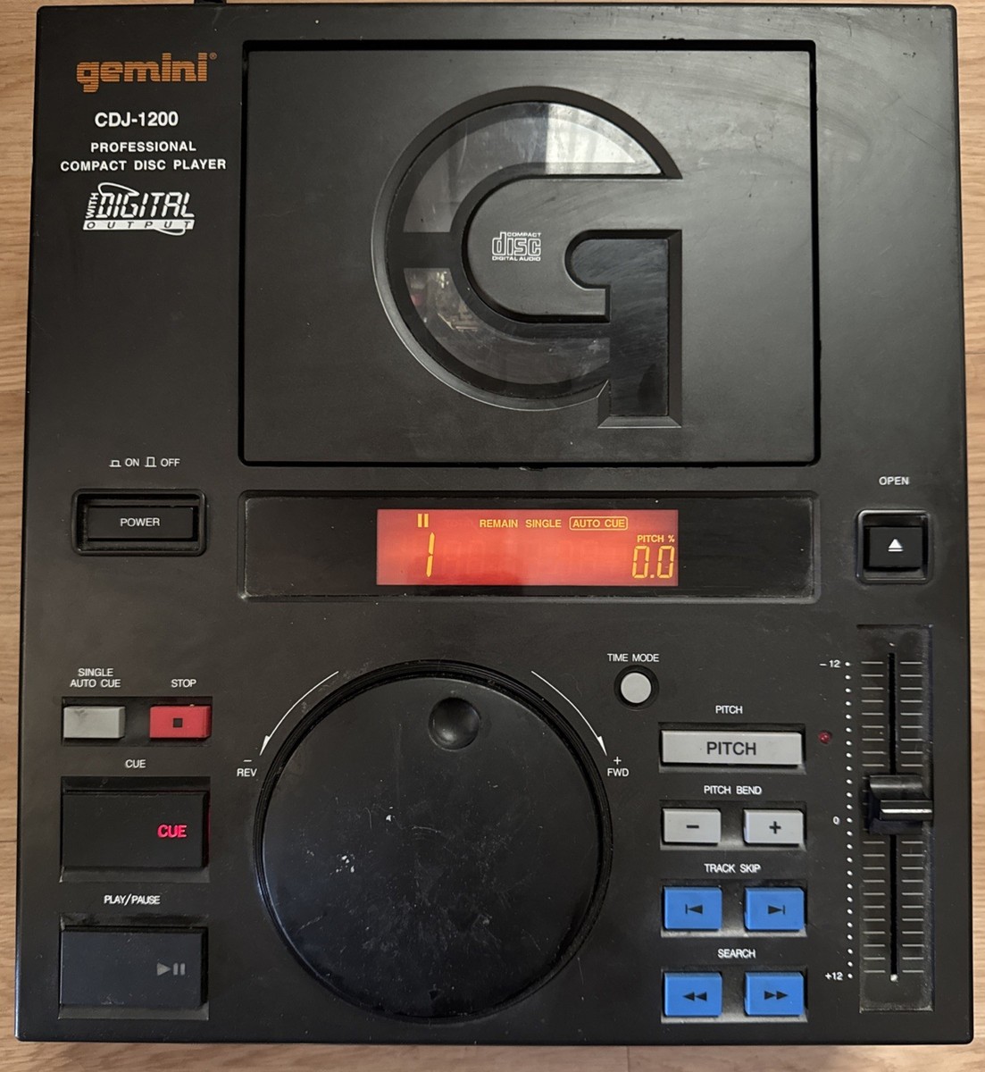 Vintage GEMINI CDJ-1200 PROFESSIONAL DJ COMPACT DISC PLAYER | eBay