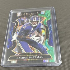 2025 Panini Select Rashod Bateman Concourse Prizm #62 Baltimore Ravens NFL
