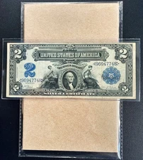 Fr. 249 1899 $2 Silver Certificate "MINI PORTHOLE" - VF