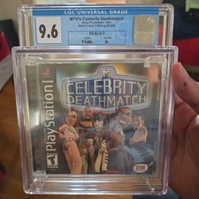 MTV Celebrity Deathmatch New PlayStation 1 PS1 Factory Sealed CGC GRADED 9.6 A+