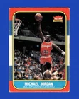 1986-87 Fleer Set-Break # 57 Michael Jordan LOW GRADE *GMCARDS*