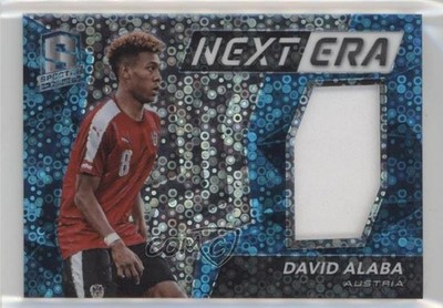2016-17 Panini Spectra Next Era Neon Blue 18/75 David Alaba #NE-DAL x5r