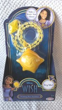Disney Wish Necklace Wishing Star Toy Accessory Kids Childrens Girls Light Up