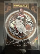 2020-21 Panini NBA Hoops Prime Twine #12 Bradley Beal Washington Wizards Holo