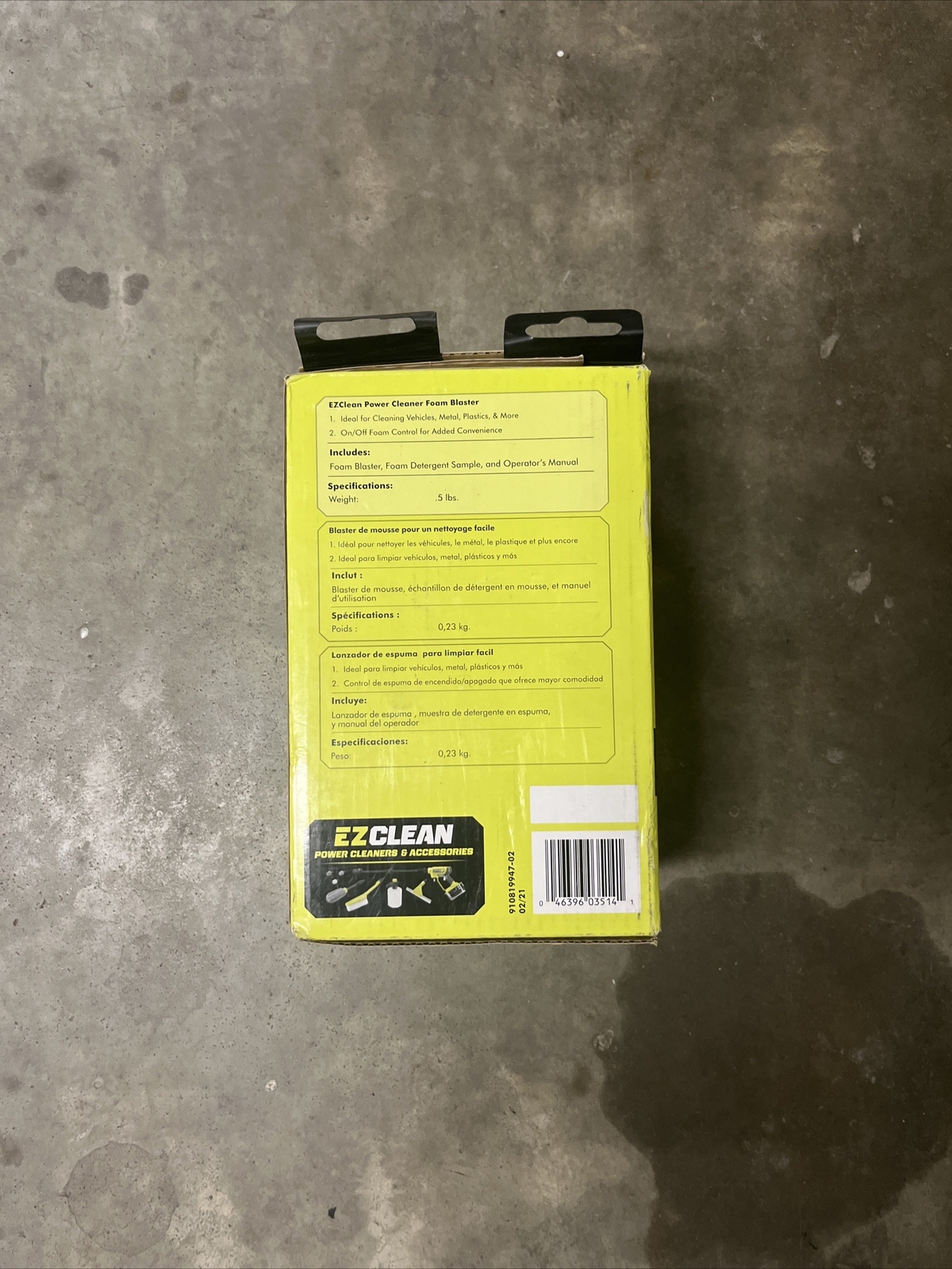 RYOBI RY3112FB EZCLEAN Power Cleaner Foam Blaster Accessory, New Open