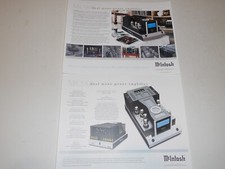 McIntosh MC-901 Tube Mono Amplifier Brochure 2 pages, Specs/Info/Articles 2023
