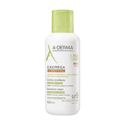 Exomega 13.5 Fl Oz Skin Moisturizer for Irritation Dryness Hypoallergenic Cream