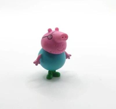 Mini-Figurine Peppa Pig - Papa Pig 2003 - Photo 1/2