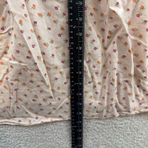 Y2K Mini Abito Vintage Babydoll Rosa Medio Ditsy Floreale Civetta Cottagecore - Foto 7 di 8