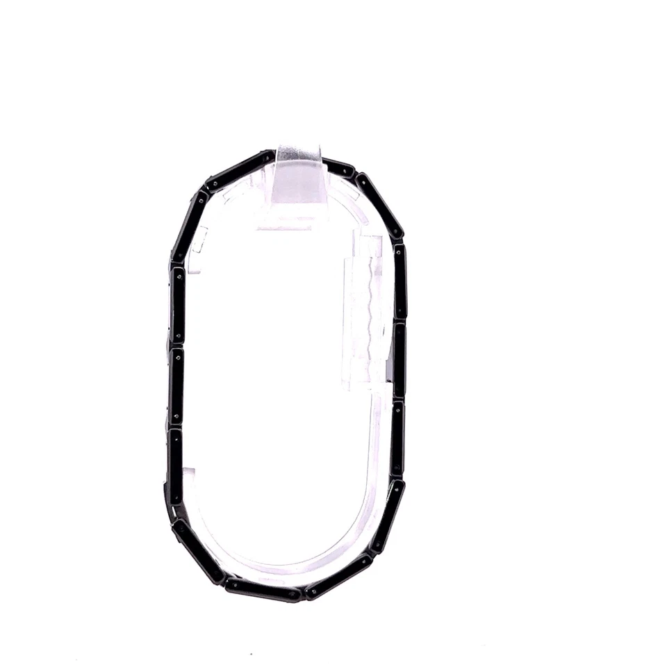 Men's 8.5mm Ceramic Tungsten & Stainless Steel Bracelet - Image 2 of 4