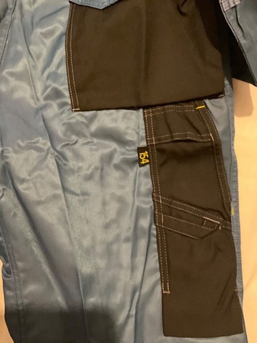 Snickers 3212 Craftsmen Holster Pocket Work Trousers, Ocean Blue size 154 38" - Picture 8 of 11