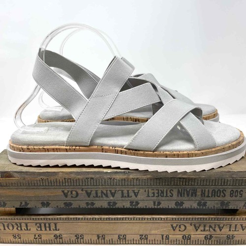 Sandalia B-52 by Bullboxer gris claro con correa talla 11 nueva - Imagen 5 de 12
