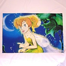 NEW Tinkerbell Pillow Case 2 Pack Disney Fairies Fairy Pillowcase Gift Present