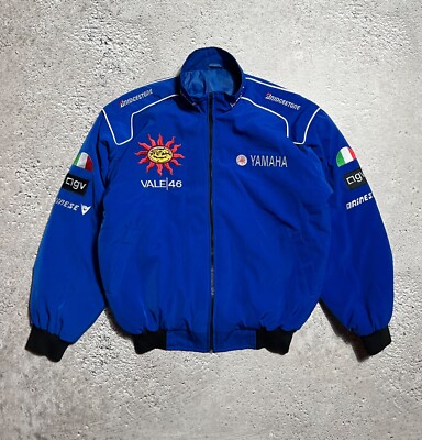 Vintage Valentino Rossi Yamaha VALE46 Camel Racing Jacket MotoGP