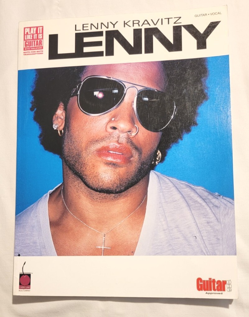 LENNY KRAVITZ LENNY Songbook 2002 Guitar Sheet Music Piano Rock