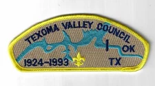 Texoma Valley Council SAP 1924-1993 OK-TX LYL Border Sa6 [TX-1610]