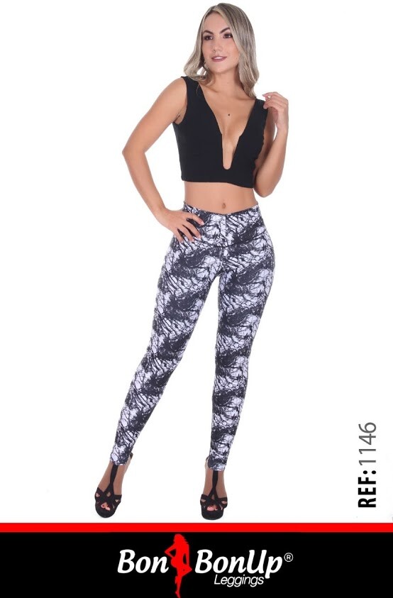 Bon Bon Up Leggings with internal body shaper Butt lifter faja levanta cola 1146