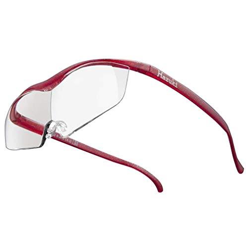 Hazuki Glasses Loupe Large 1.85 times Magnifier Clear Lens Ruby 4964594734009 eBay