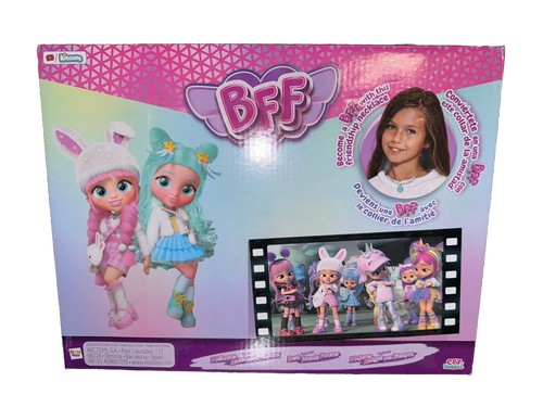 BFF by Cry Babies 2pk Coney and Sydney Fashion Dolls & Necklace 20 Surprises New - Picture 6 of 9