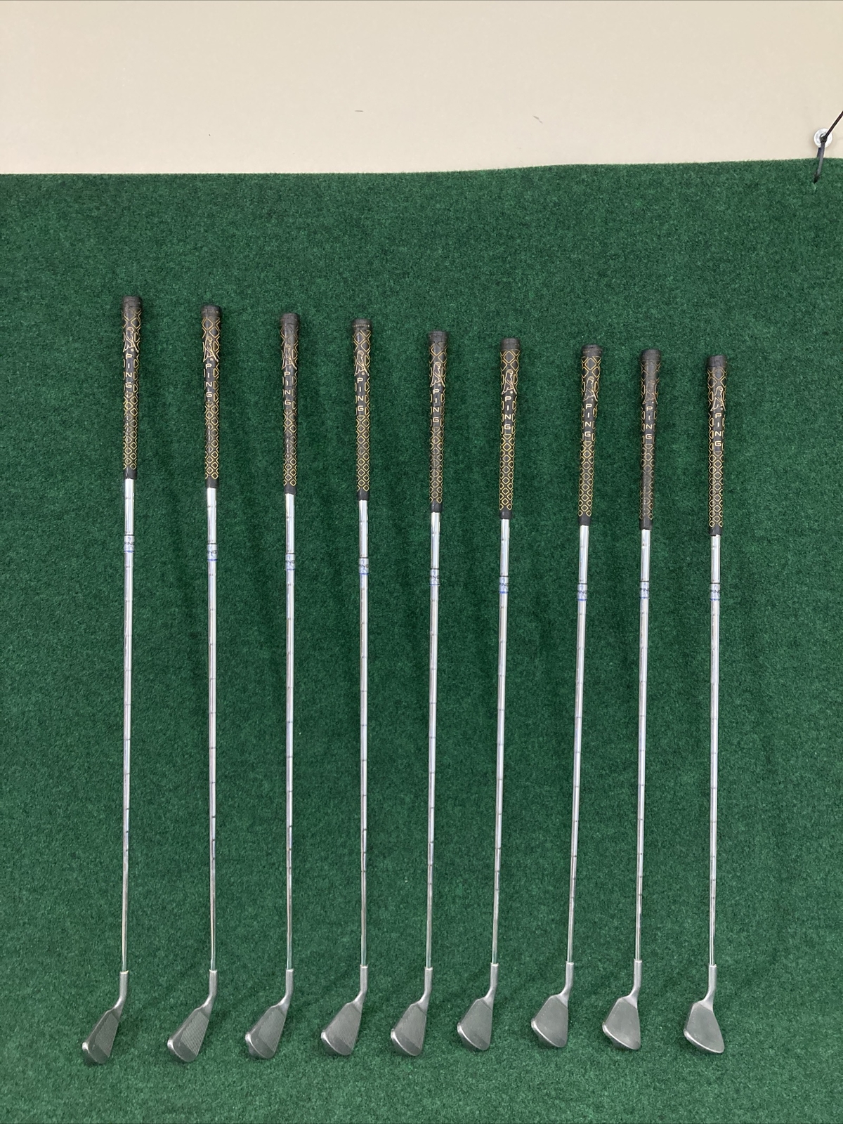 Ping Eye 2 Iron Set 3-PW+SW (3-SW) Blue Dot Reg Steel Original Ping Man Grips